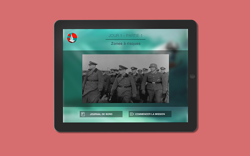 DDAY UI design application screen title