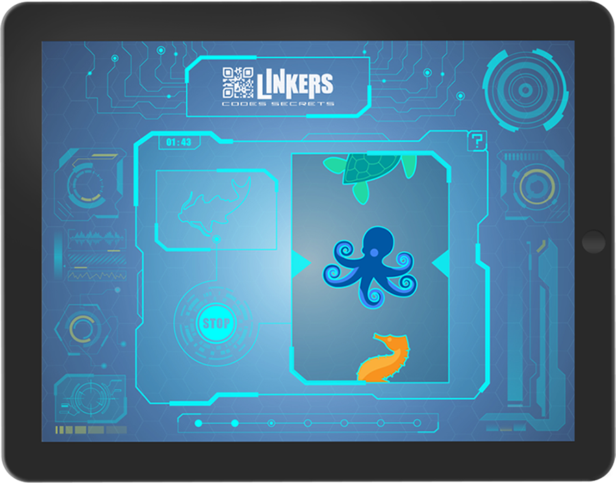 Linkers UI design application screen game 1