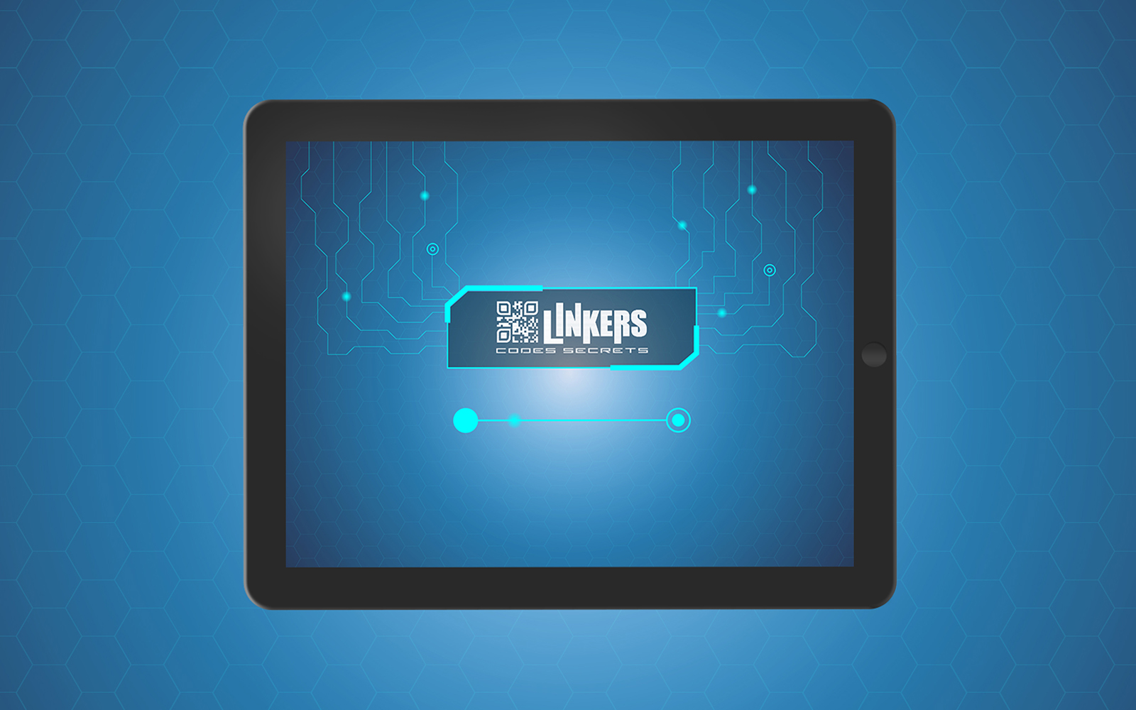 Linkers UI design application screen waiting page